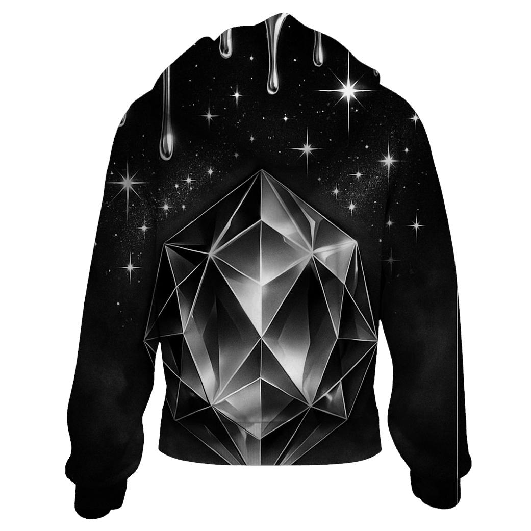 Obsidian Prism Drip Vault pullover hoodies