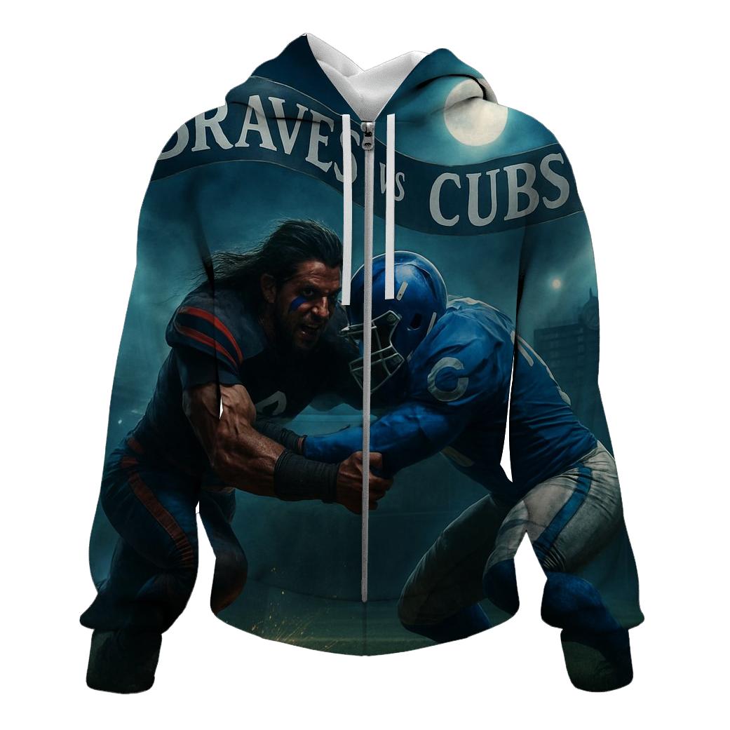 Midnight Gridiron At The Ivy Wall Showdown printed hoodies