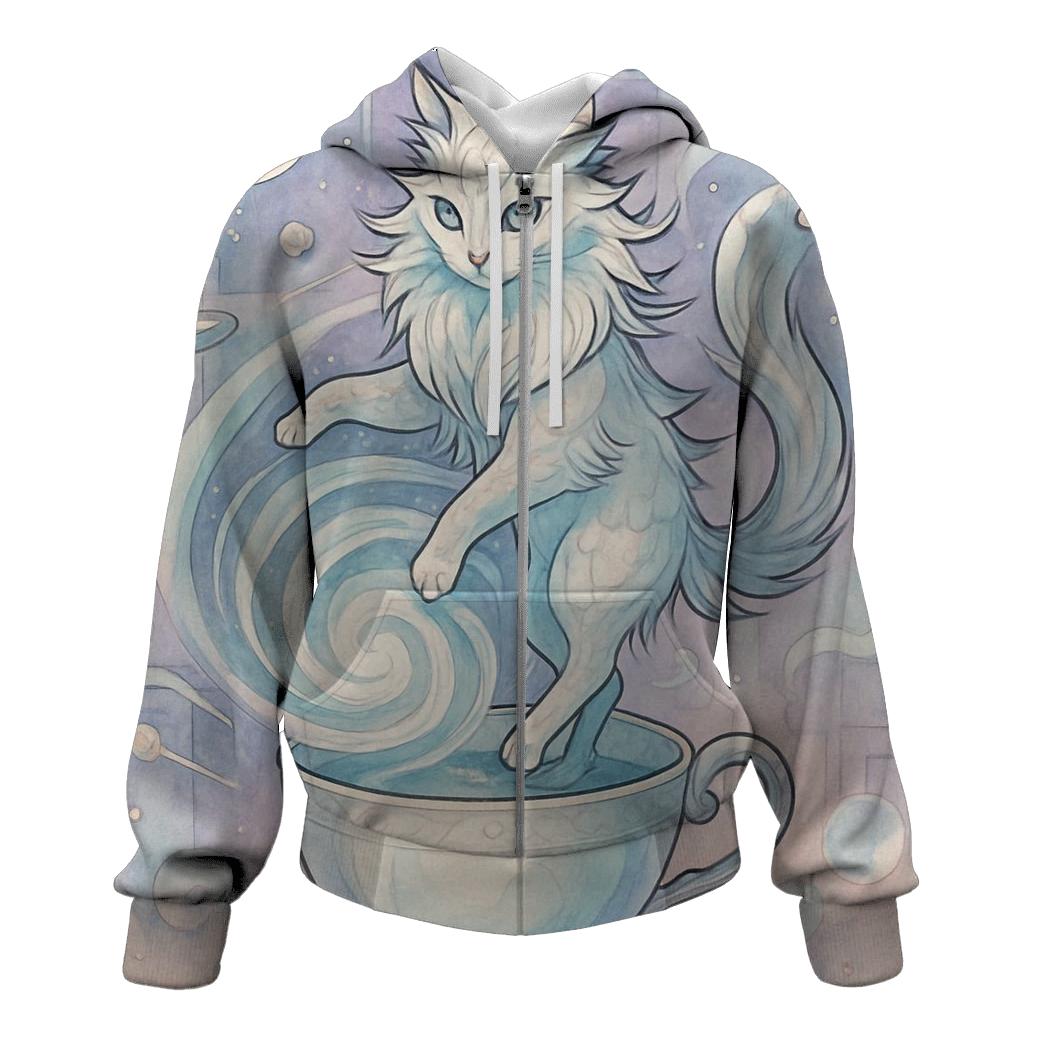 Teacup Tempest Mystic Cat custom hoodies