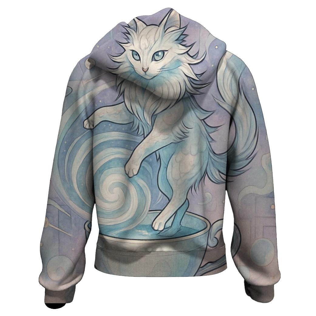 Teacup Tempest Mystic Cat custom hoodies