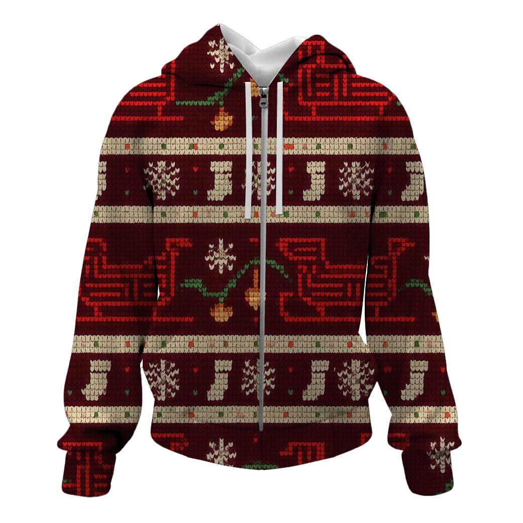 Santa Space Sleigh Circuit Bands Design hoodie designs