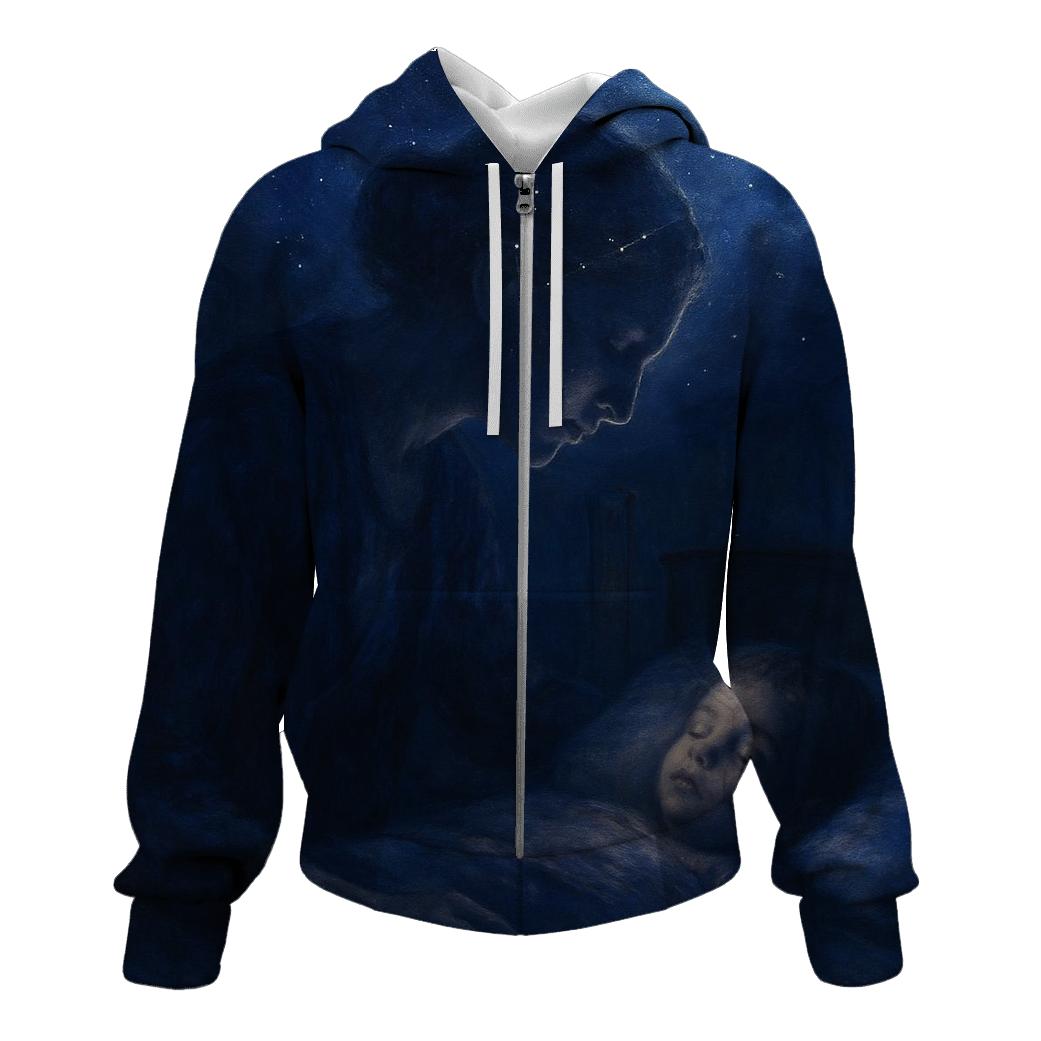 Constellation Lullaby: The Night She Kept The Dark Gentle hoodie trends