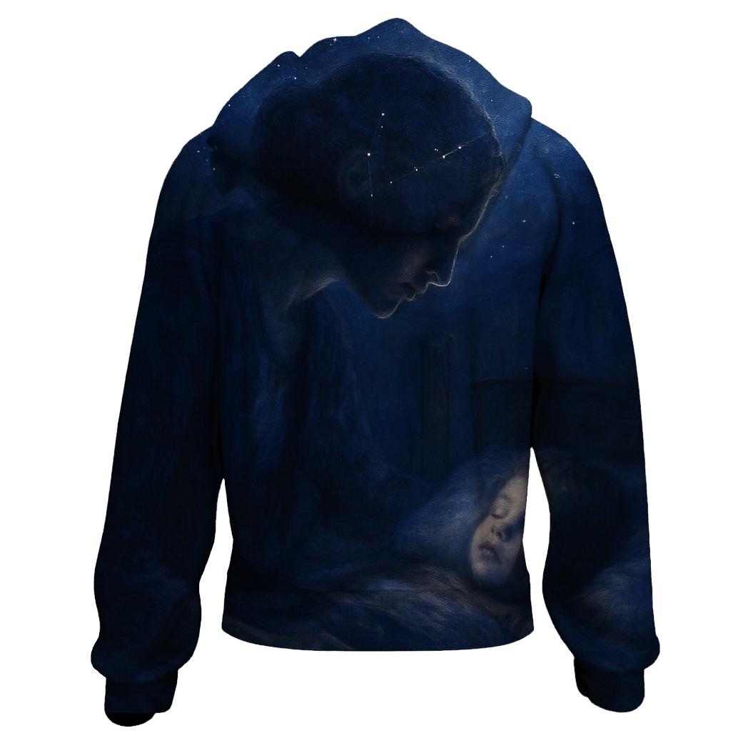 Constellation Lullaby: The Night She Kept The Dark Gentle hoodie trends