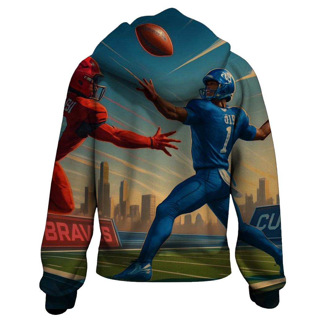 Skyborne Playbook Clash Above The Wind City hoodie styles