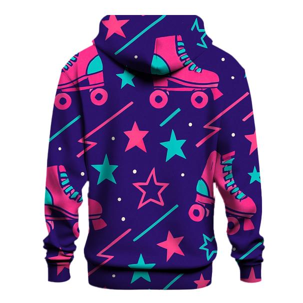 Roller Rink Laser Confetti pullover hoodies