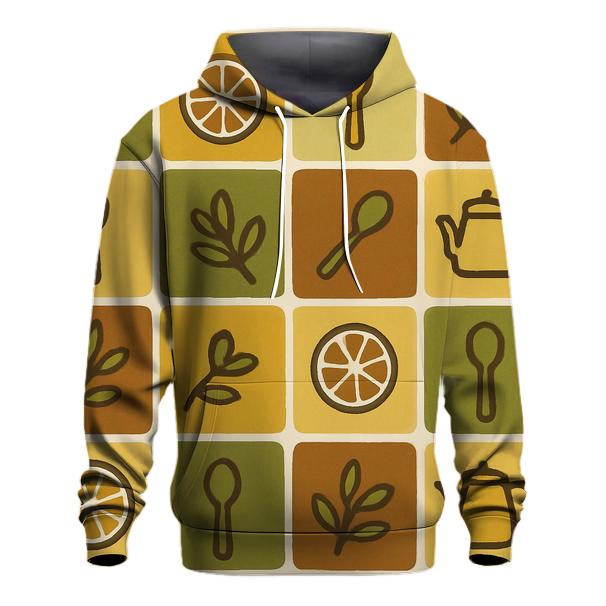 Groovy Avocado Kitchen Tiles hoodies fashion