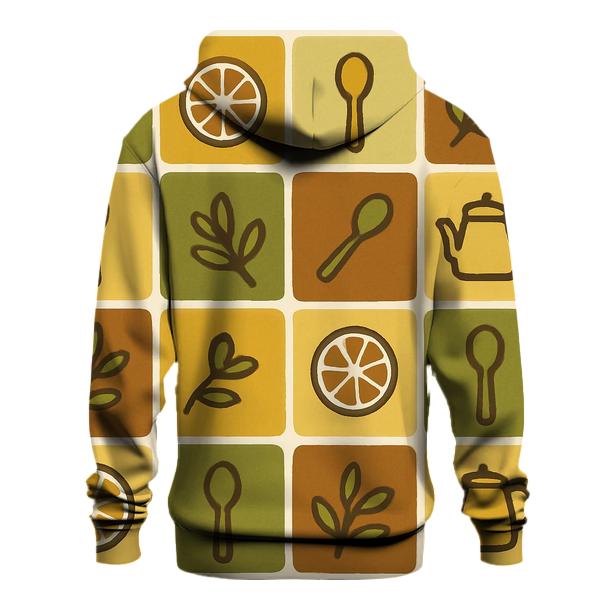 Groovy Avocado Kitchen Tiles hoodies fashion