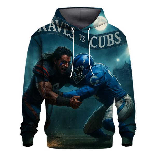 Midnight Gridiron At The Ivy Wall Showdown designer hoodies