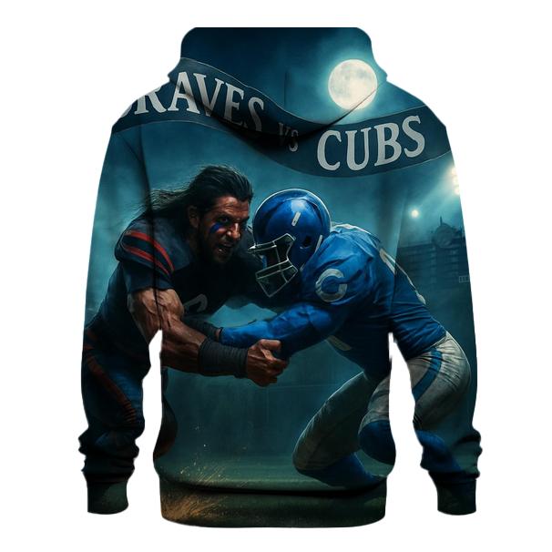 Midnight Gridiron At The Ivy Wall Showdown designer hoodies
