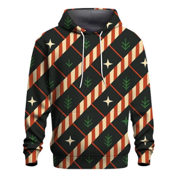 Candy Cane Constellation Lattice hoodie styles