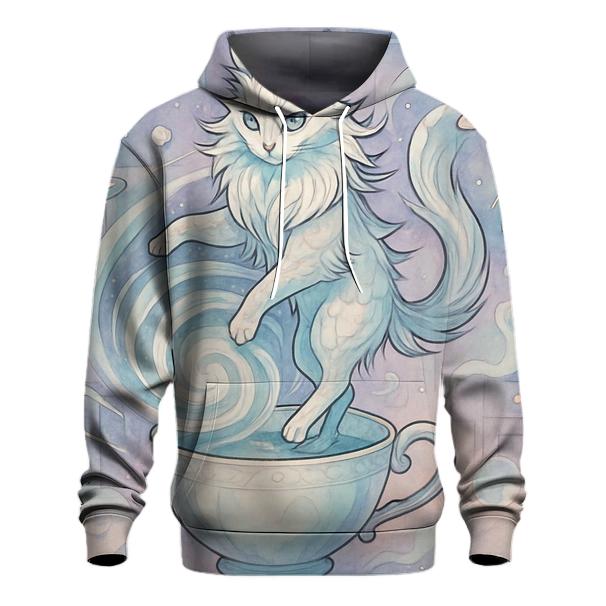 Teacup Tempest Mystic Cat pullover hoodies