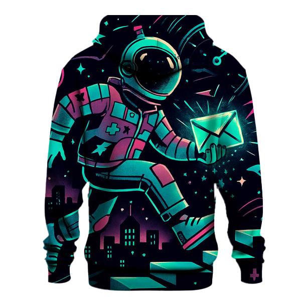 Paradox Postman printed hoodies