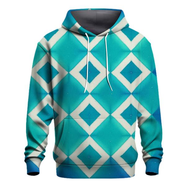 Itajime Aurora Lattice Clamp Resist designer hoodies