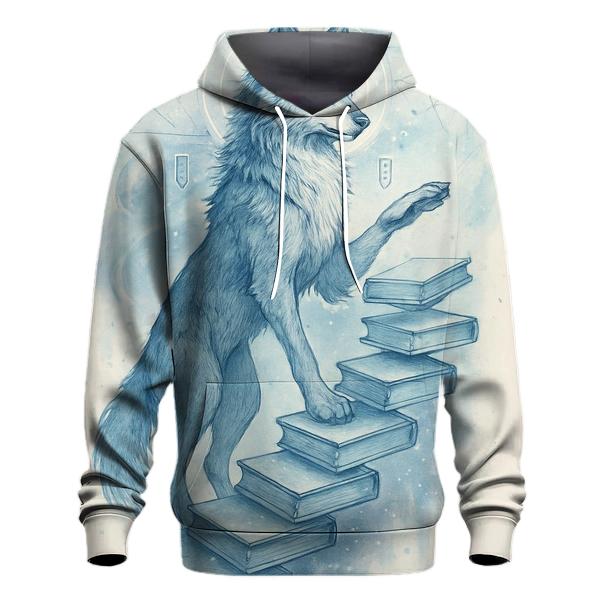 Lunar Library Sentinel Wolf lightweight hoodies