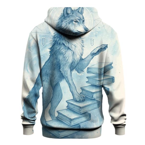 Lunar Library Sentinel Wolf lightweight hoodies