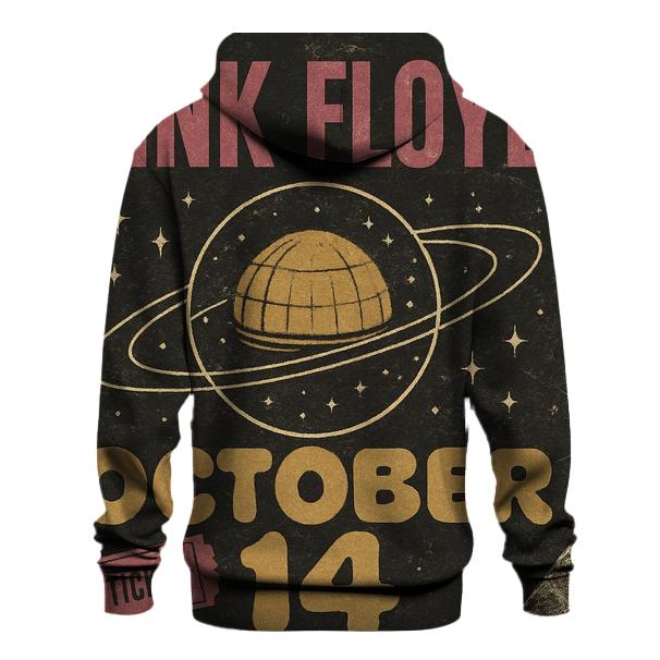 Faded Disco Planetarium Concert Poster custom hoodies