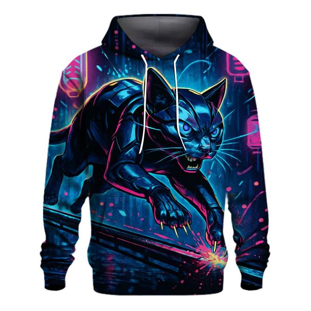 Neon Railrunner Alley Cat hoodie designs