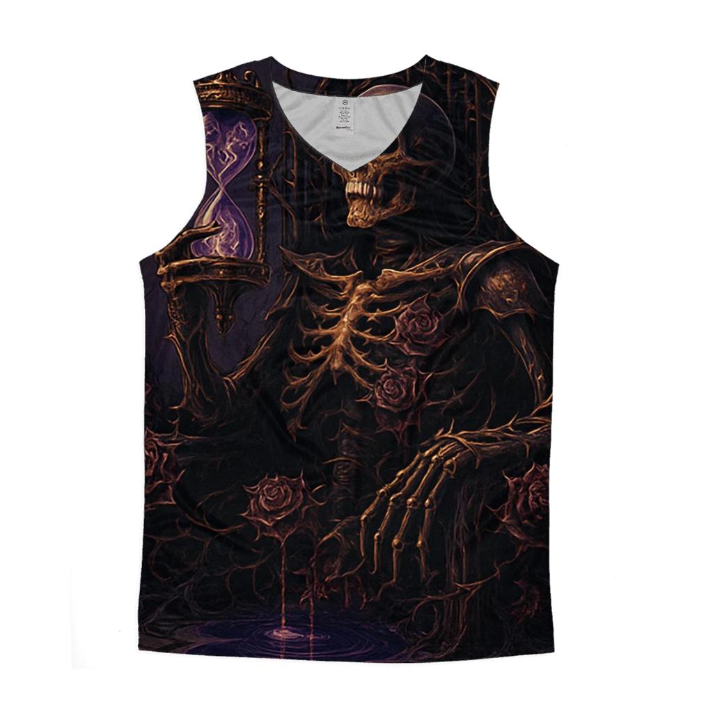 Hourglass Of Souls In The Iron Thorn Garden stylish racerback tanks