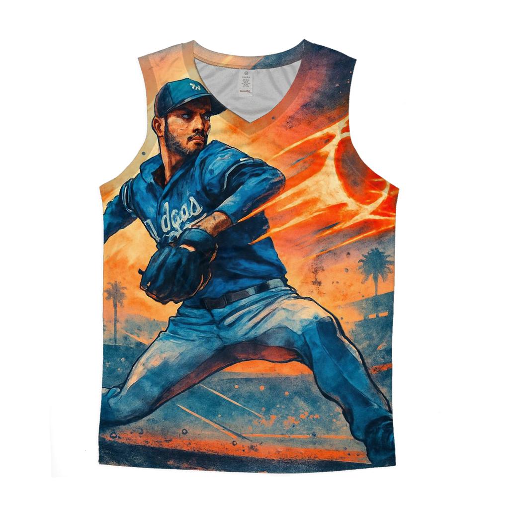 Sunset Seamline Comet Pitch trendy fitted tank tops