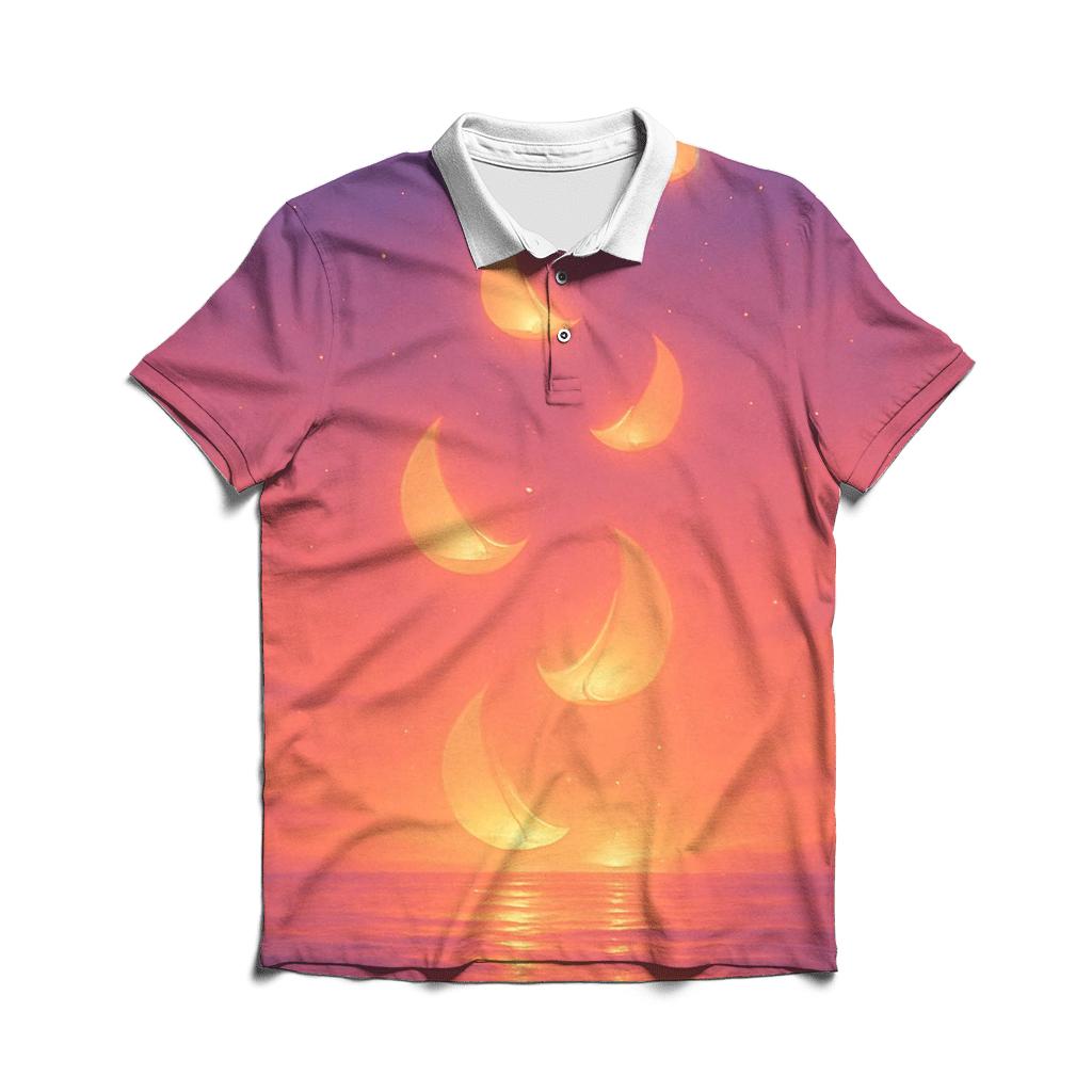 Horizon Lantern Drift personalized polo shirts