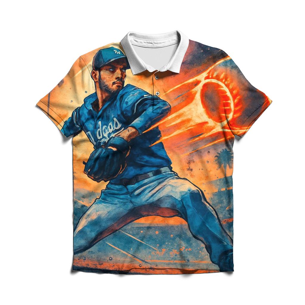 Sunset Seamline Comet Pitch premium cotton polo shirts