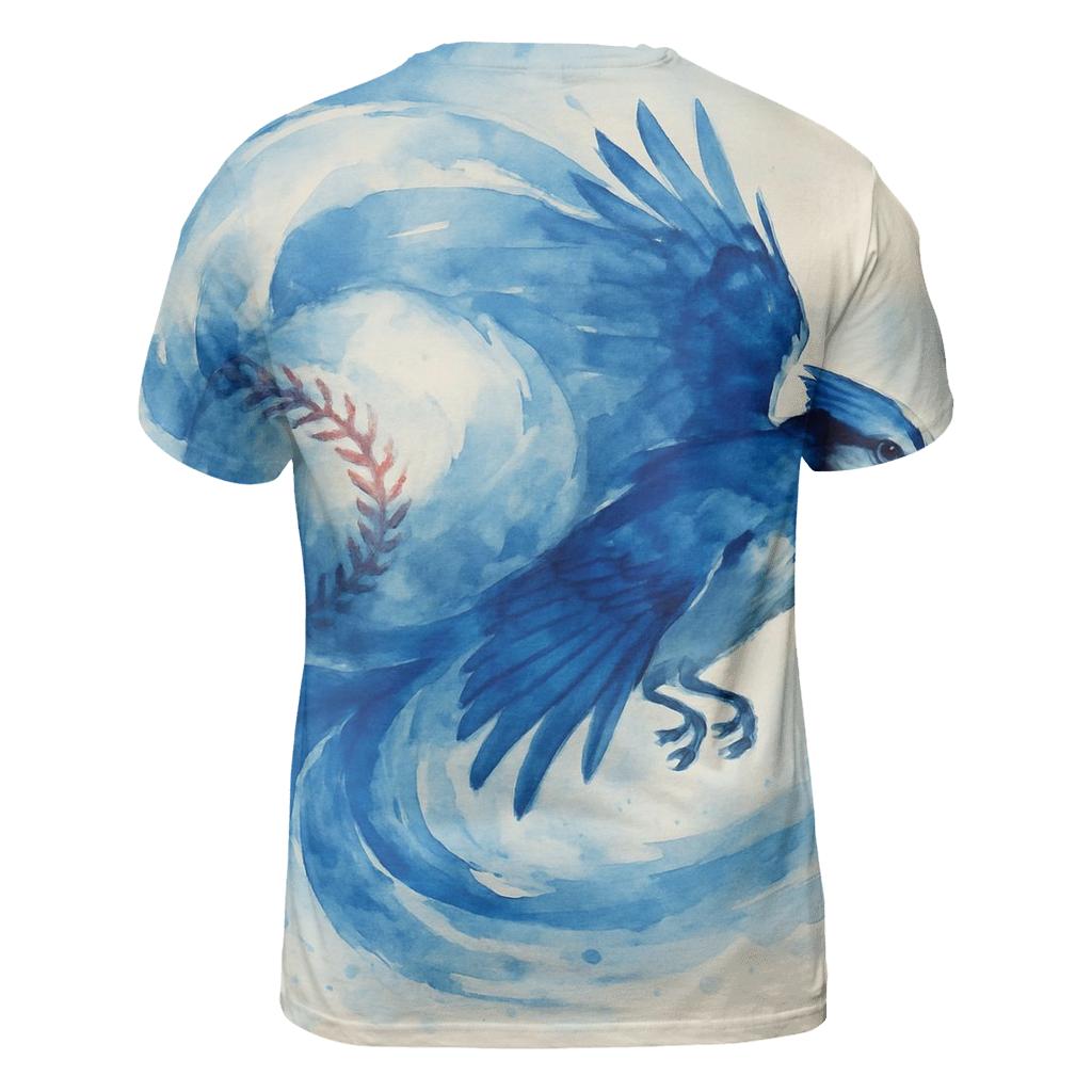 Fastball Spiral With Blue Jays Flight personalized full print shirts