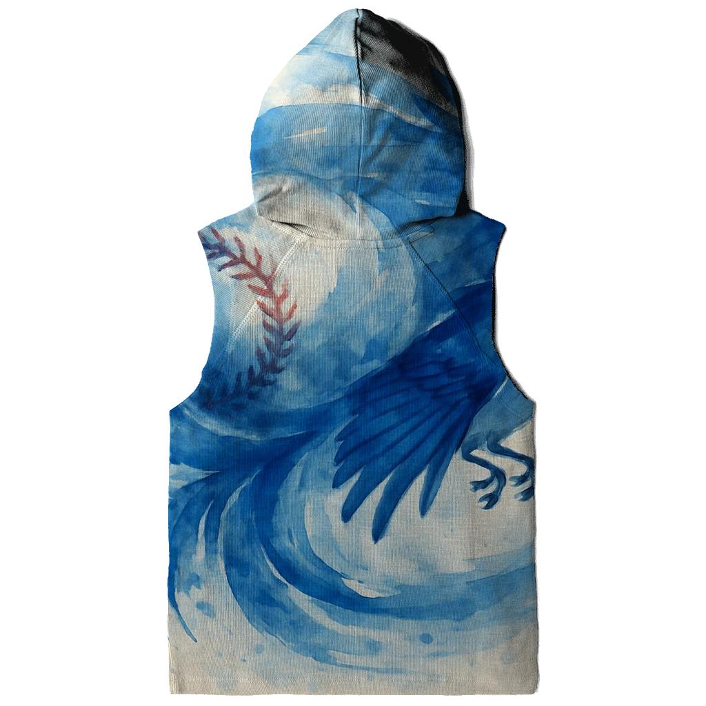 Fastball Spiral With Blue Jays Flight lightweight hoodies