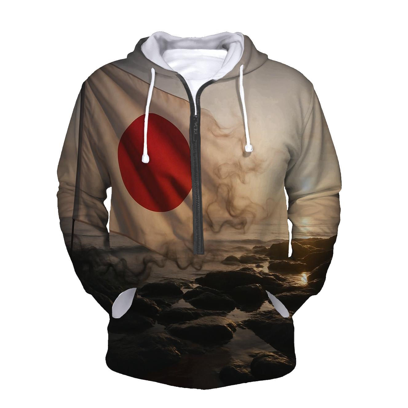 Aurora Fabric Japan pullover hoodies