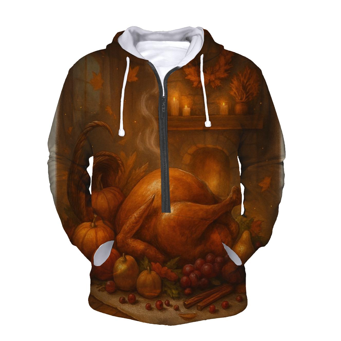 Candlelit Cornucopia Hearth hoodie designs
