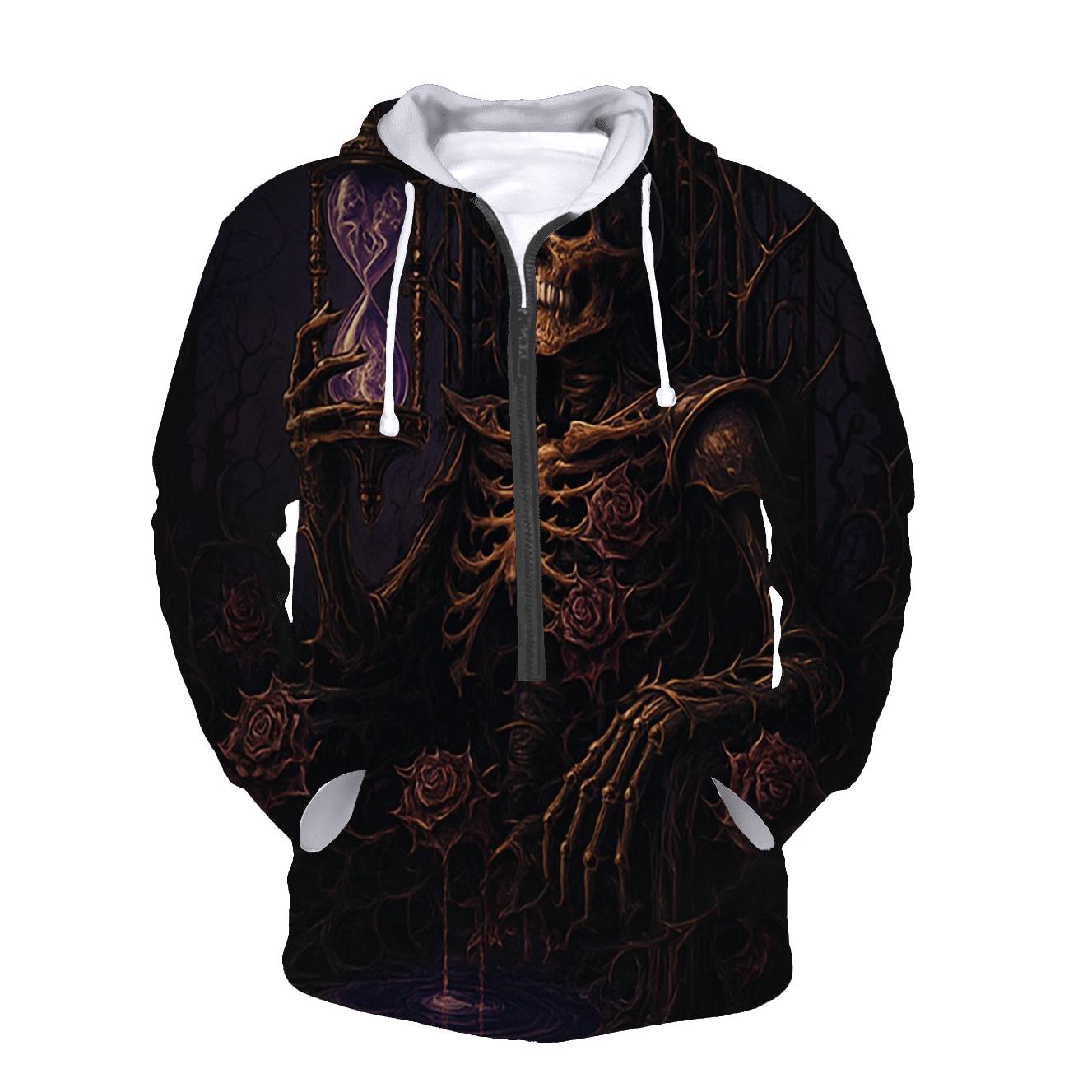 Hourglass Of Souls In The Iron Thorn Garden graphic hoodies
