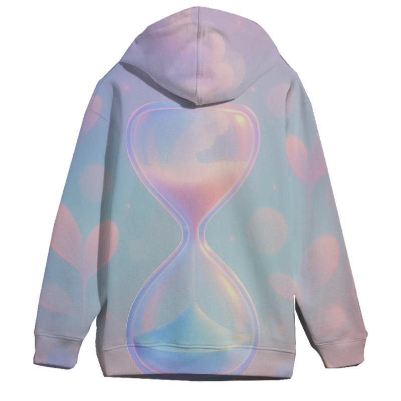 Aurora Sandglass Garden graphic hoodies