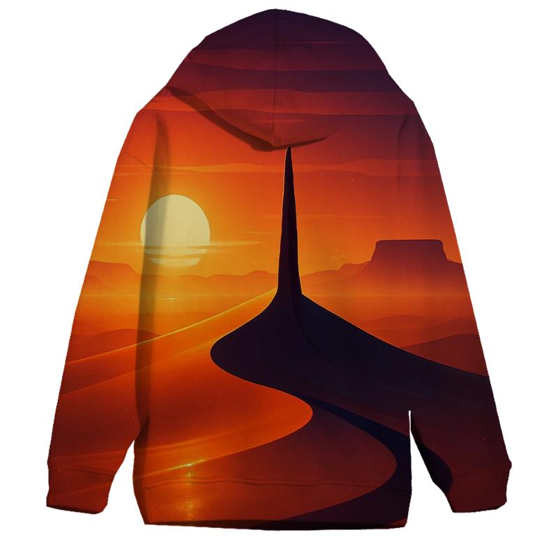 Desert Mirage Sundial custom hoodies
