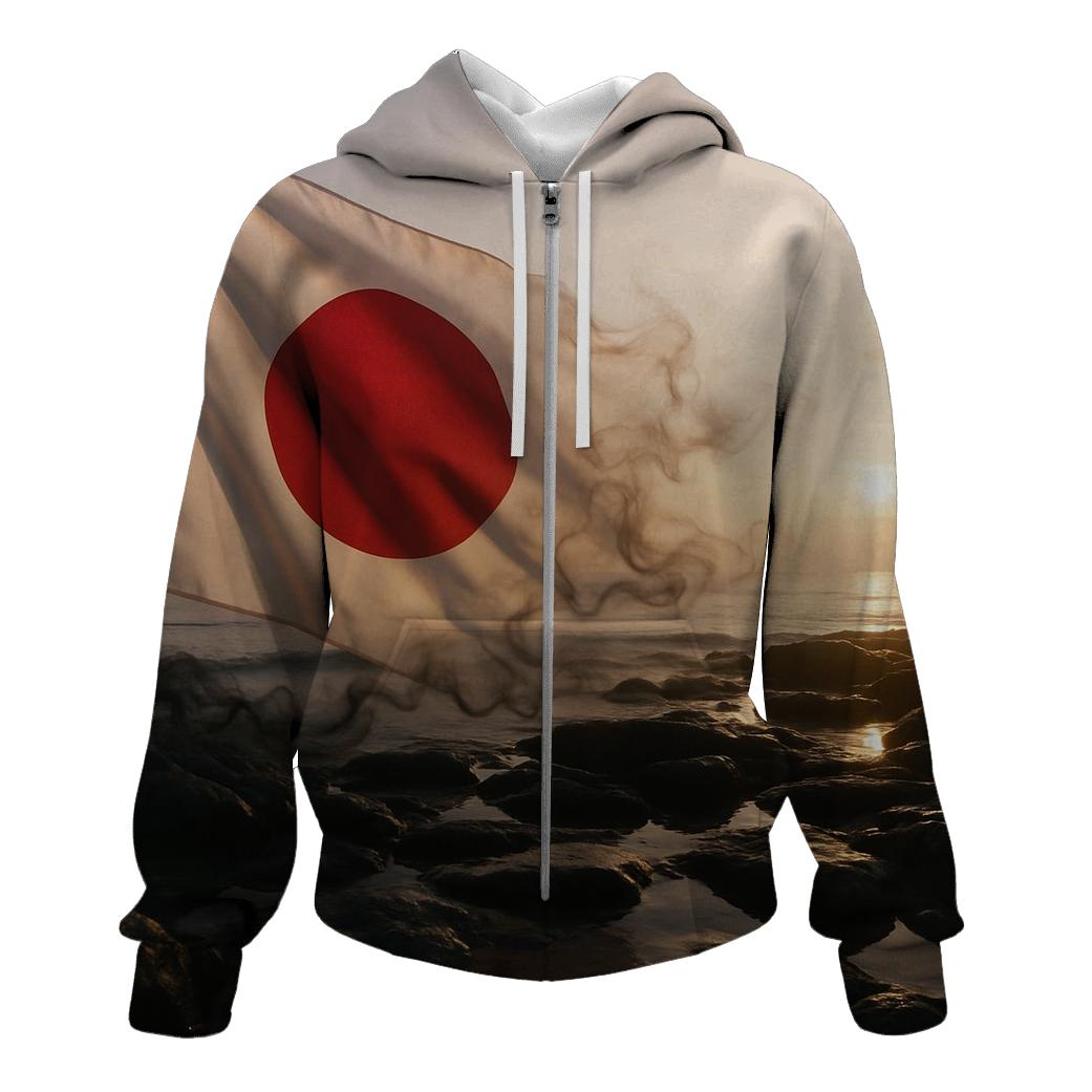 Aurora Fabric Japan heavyweight hoodies