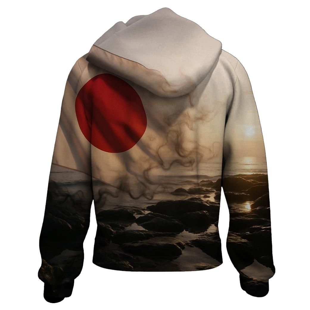 Aurora Fabric Japan heavyweight hoodies
