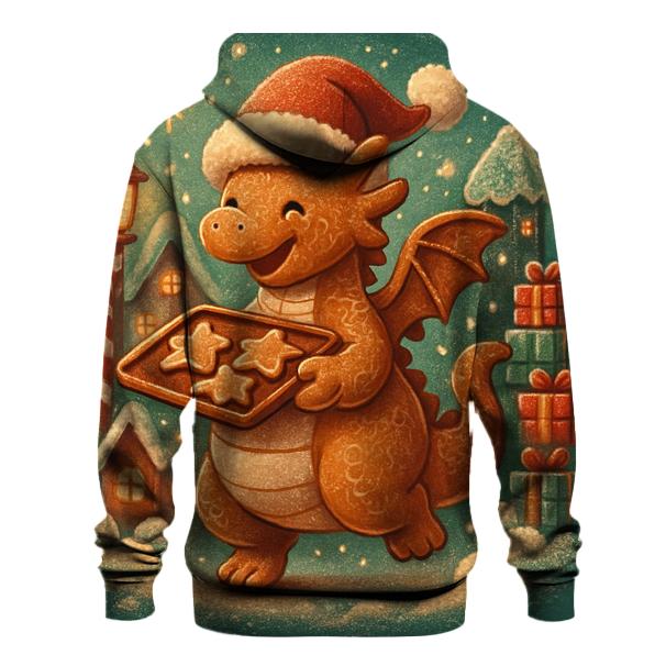Gingerbread Dragon Bakery Blizzard designer hoodies