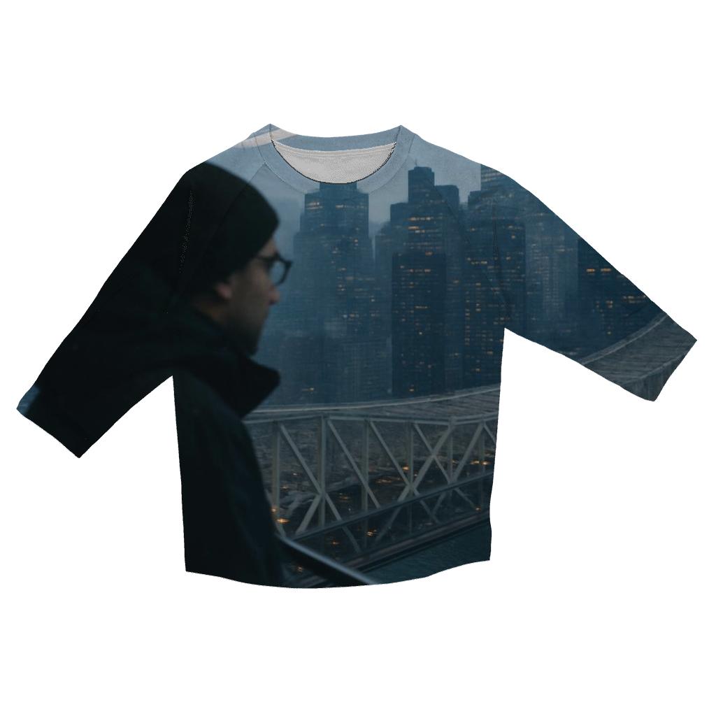 Roosevelt Island Tram Window Midtown Drift fashion 3/4 sleeve shirts