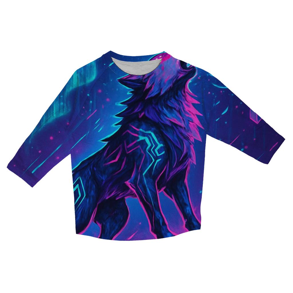 Aurora Circuit Howl custom 3/4 sleeve shirts