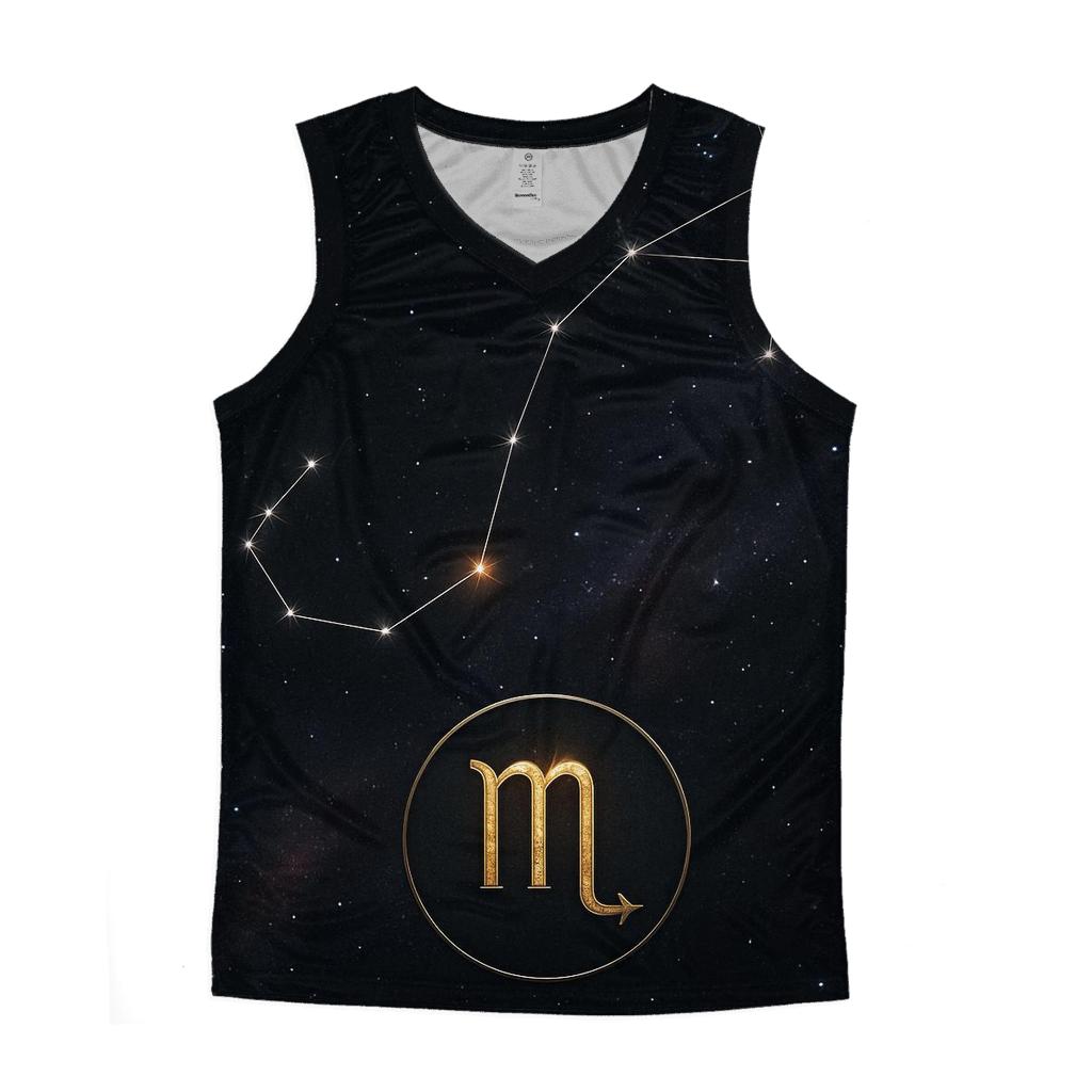 Scorpio Eclipse Constellation Sigil personalized athletic tanks