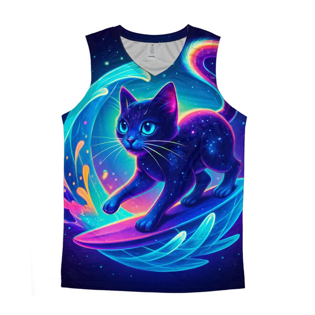 Prism Tide Dreamer Cat sports performance tank tops