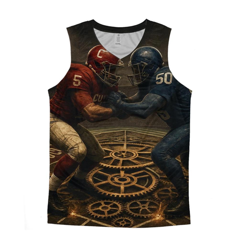 Clockwork Stadium Duel Braves Versus Cubs custom tank tops