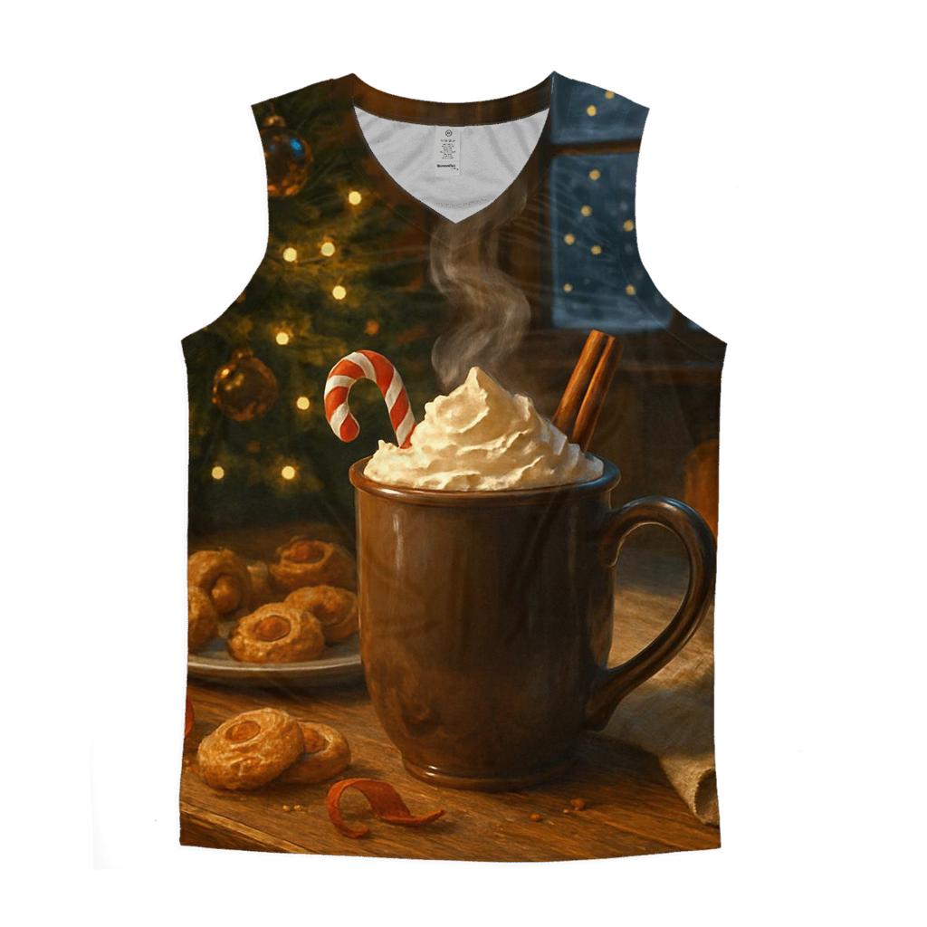 Sugarplum Kitchen Hearth With Midnight Tree Glow stylish racerback tanks