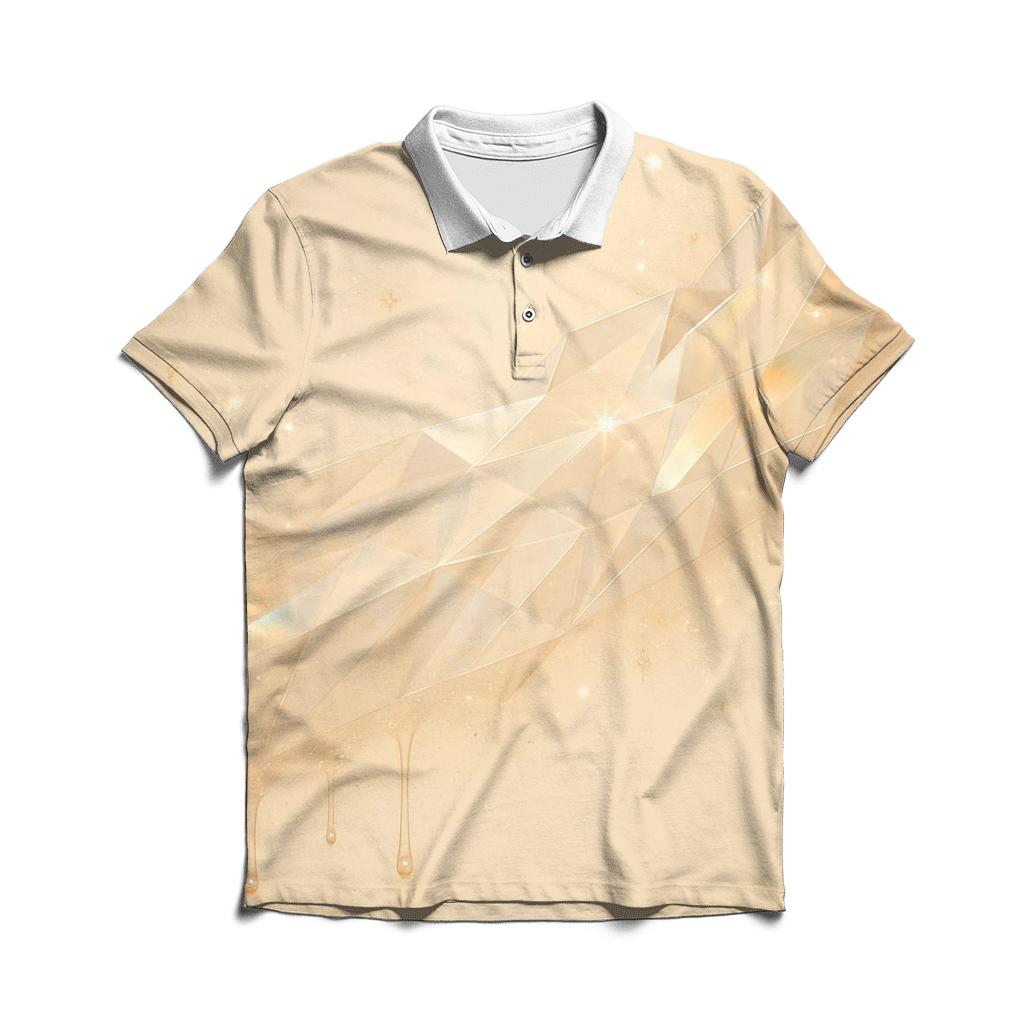 Champagne Prism Veil personalized polo shirts