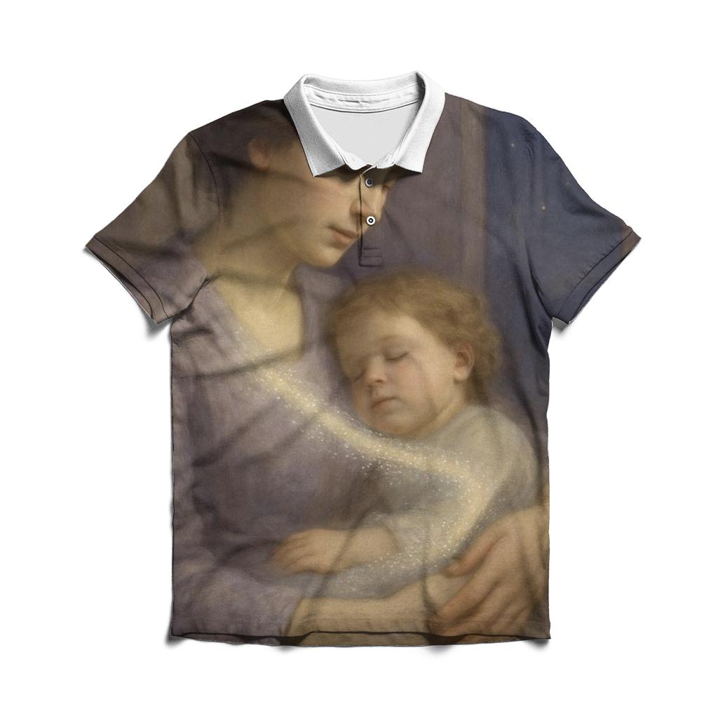 The Lullaby Between Worlds classic pique polos