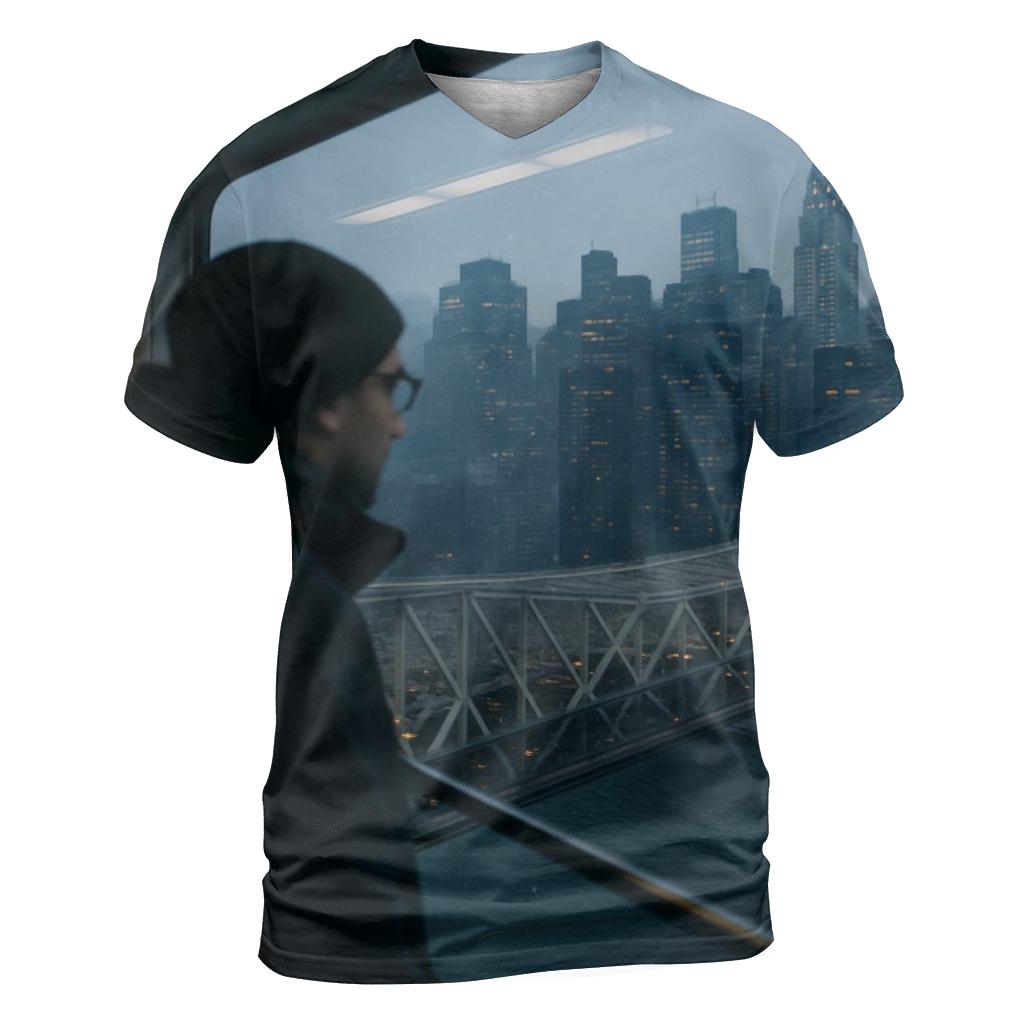 Roosevelt Island Tram Window Midtown Drift designer pattern shirts