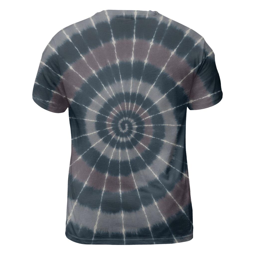 Lunar Eclipse Spiral Overdye trendy printed shirt styles