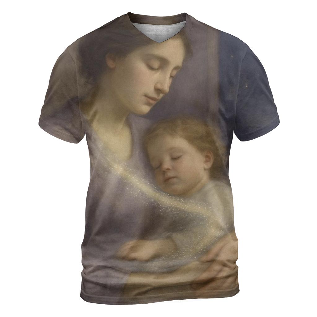 The Lullaby Between Worlds creative print fashion shirts