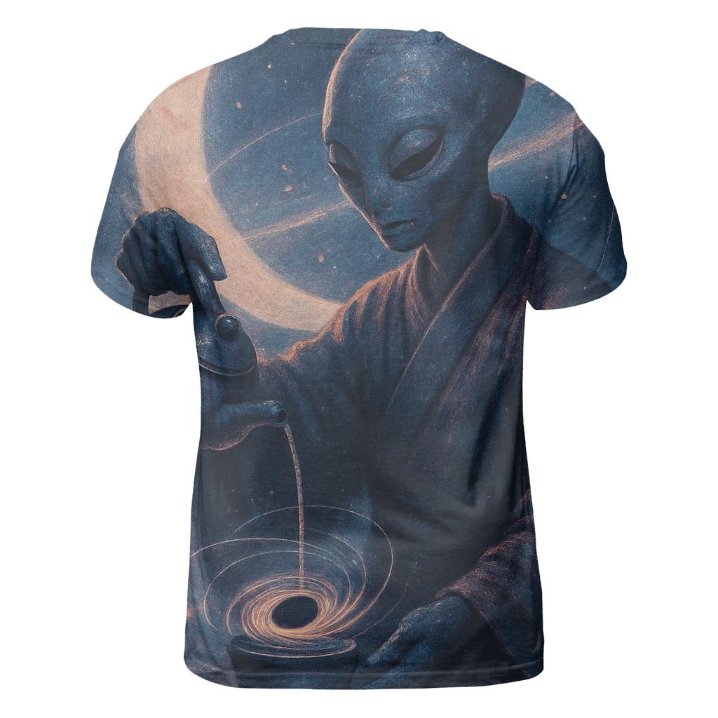 Black Hole Tea Ceremony On The Event Horizon personalized full print shirts