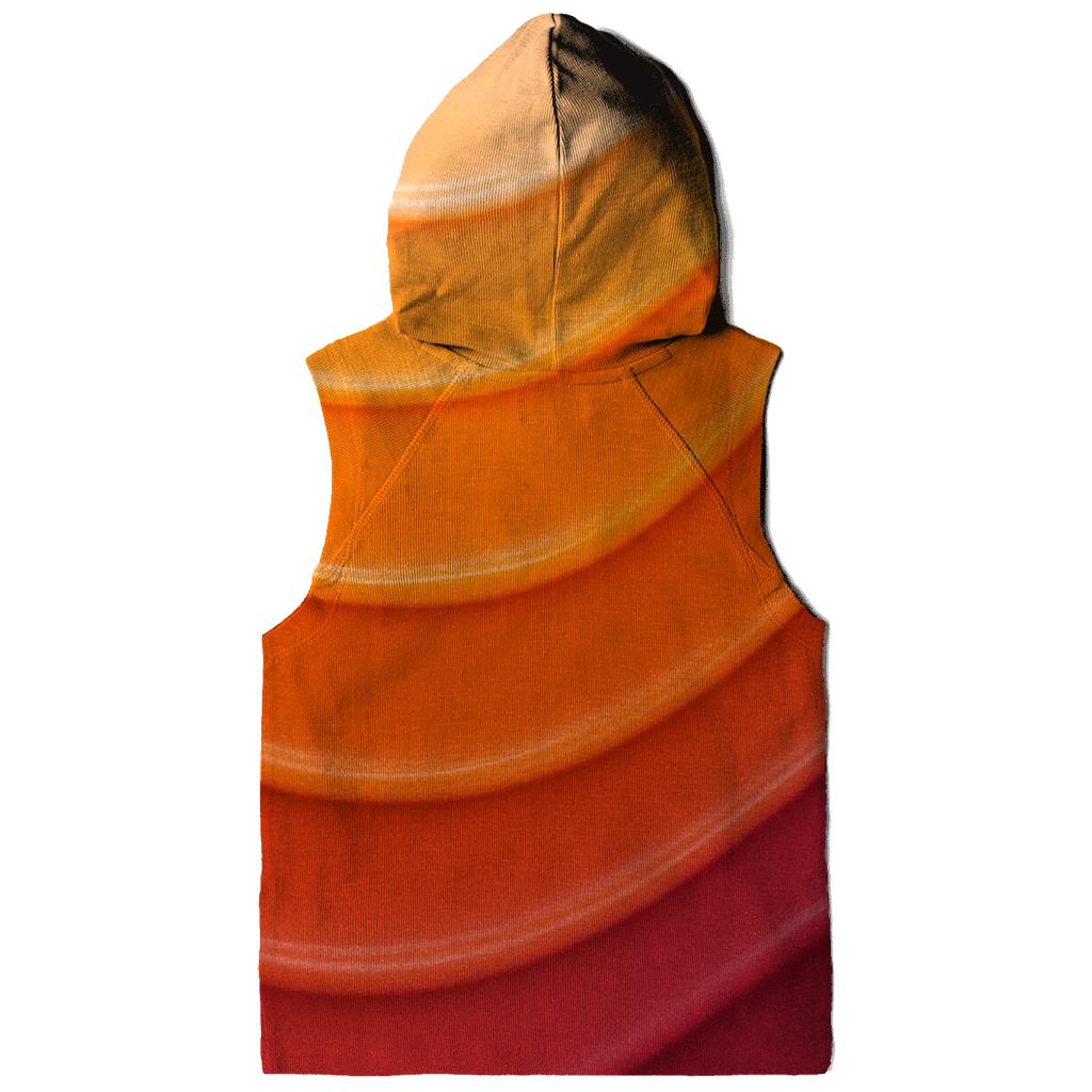 Molten Orchard Gradient Flow embroidered hoodies
