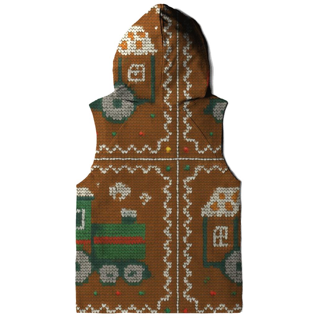 Toy Train Gingerbread Loop Design hoodie trends