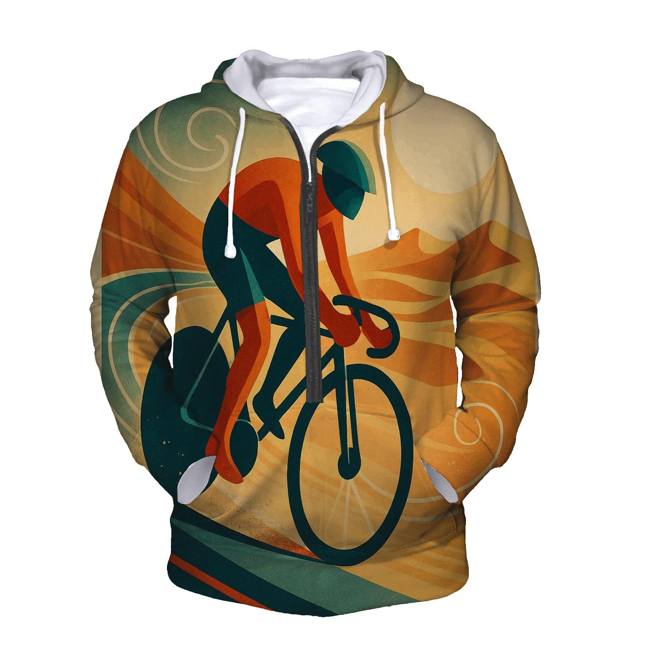 Desert Velodrome Wind Lines hoodie trends